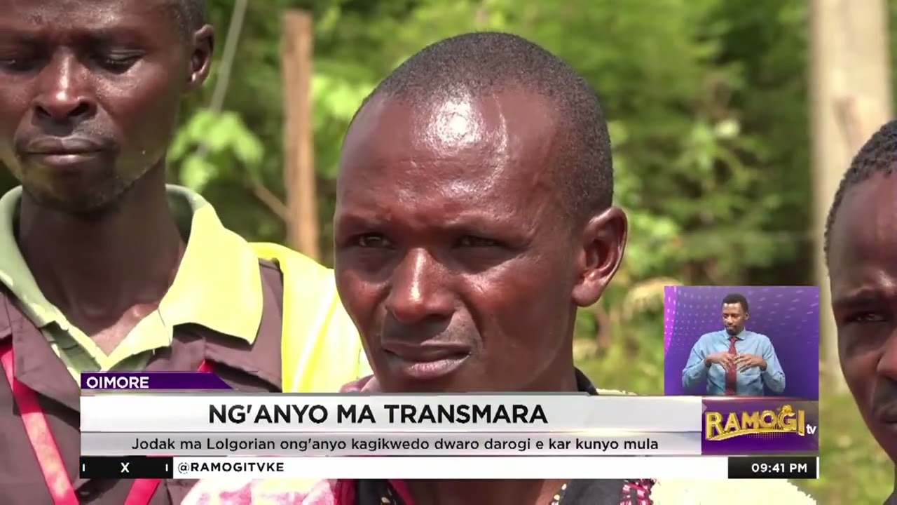 Jodak: Sirkal tiyo gi jii mawuok e gwenge mamoko e rocho chenro mag kunyo mula Moyoi