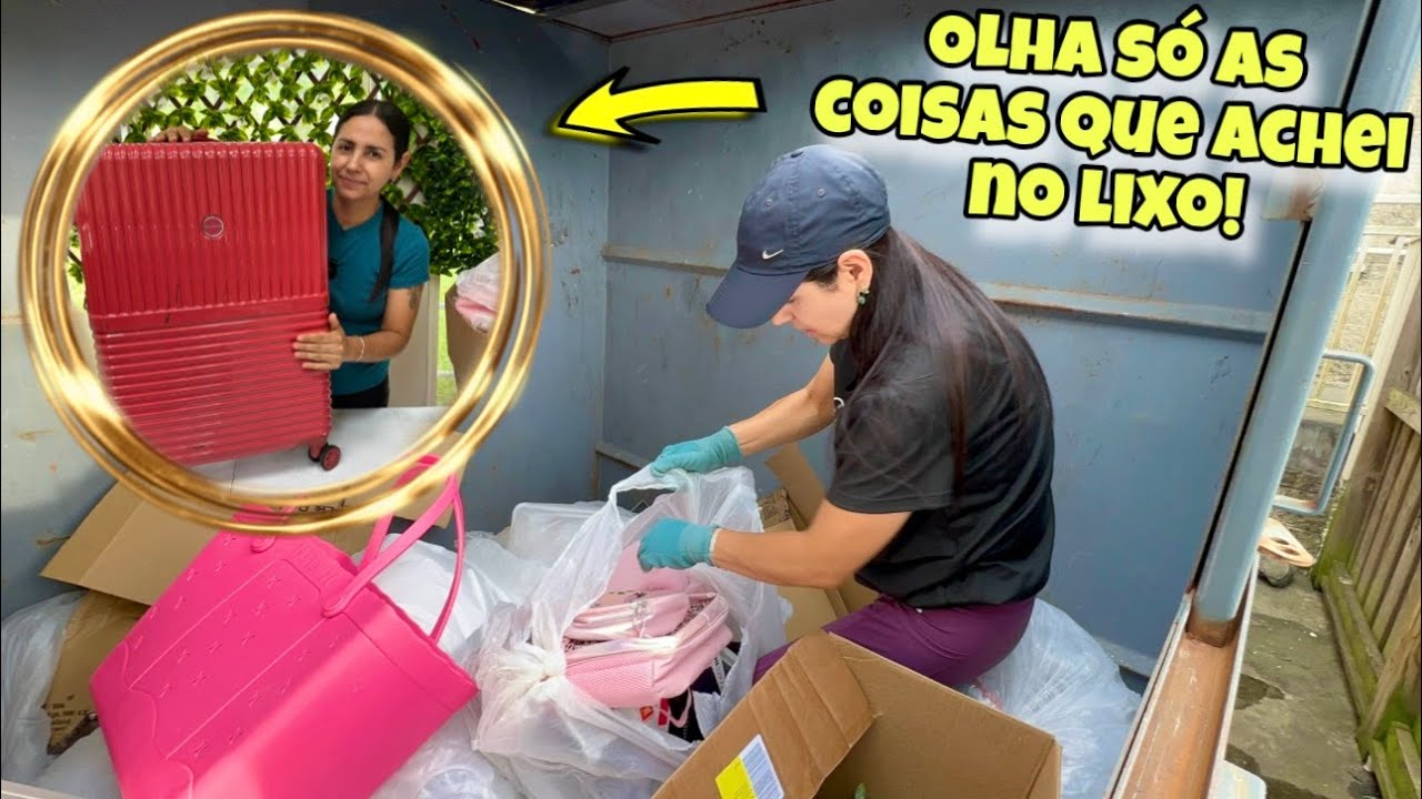 Olha só as coisas que achei no lixo dos Estados Unidos!🇺🇸