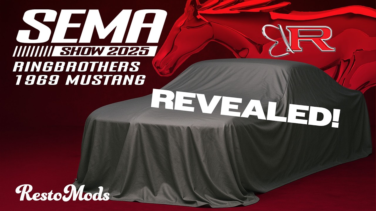 Дебютный Mustang RingBrothers Supercharged 1969 года на SEMA 2025!