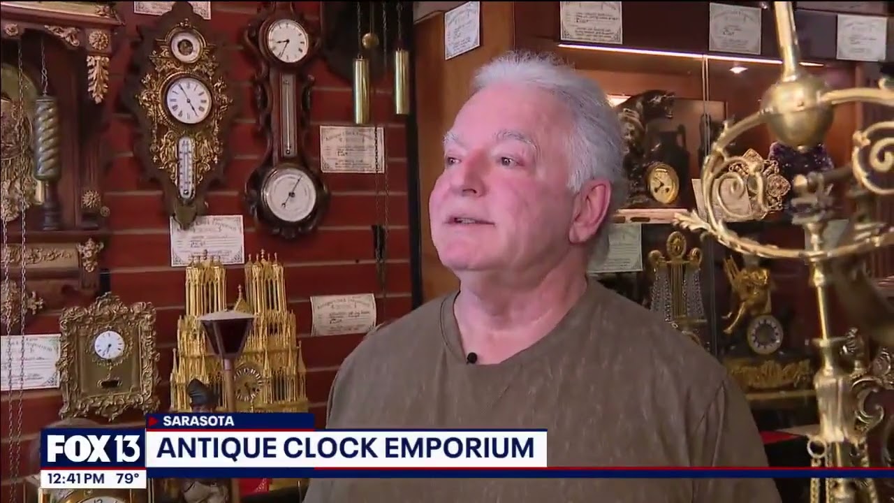Antique Clock Emporium   FOX13 Charley's World