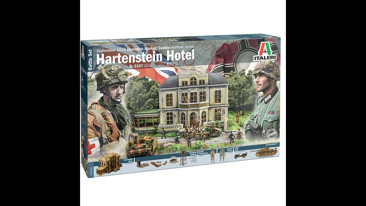 Italeri Operation Market Garden: Hartenstein Hotel