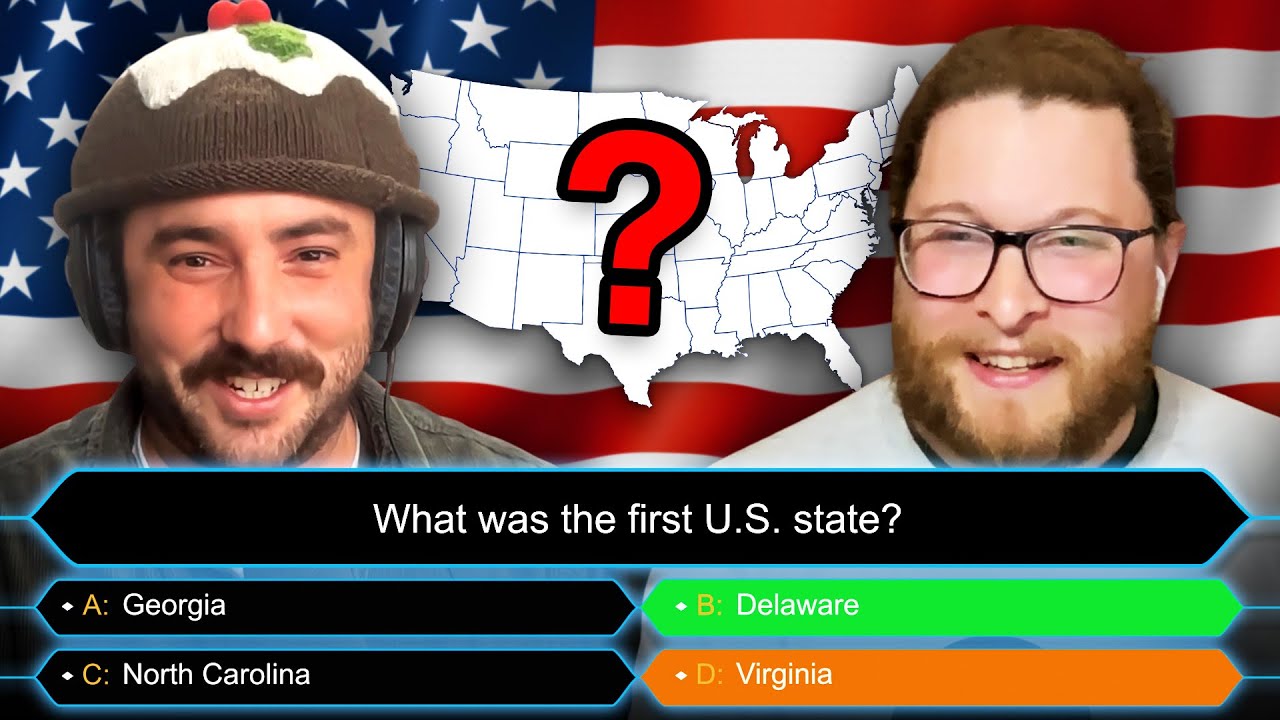 Two Brits Take US History Test (we sucked)
