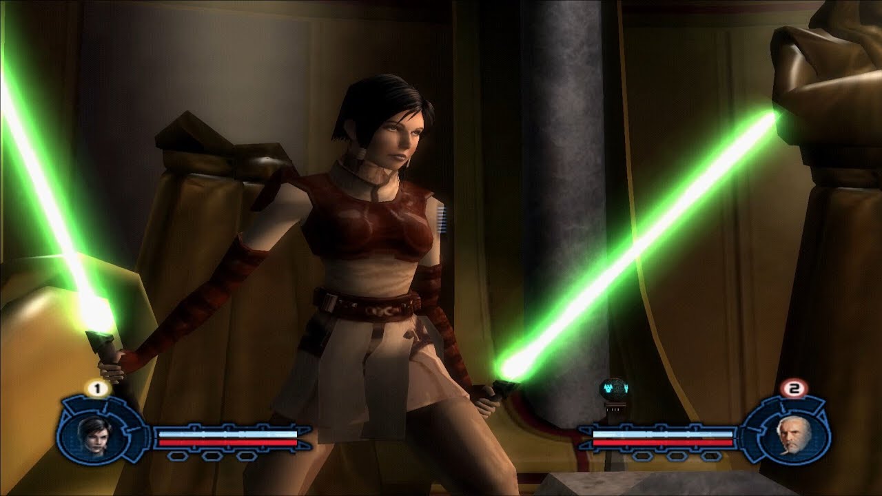 Serra Keto VS Count Dooku - Incomplete Archives - Revenge of The Sith Serra Keto Gameplay