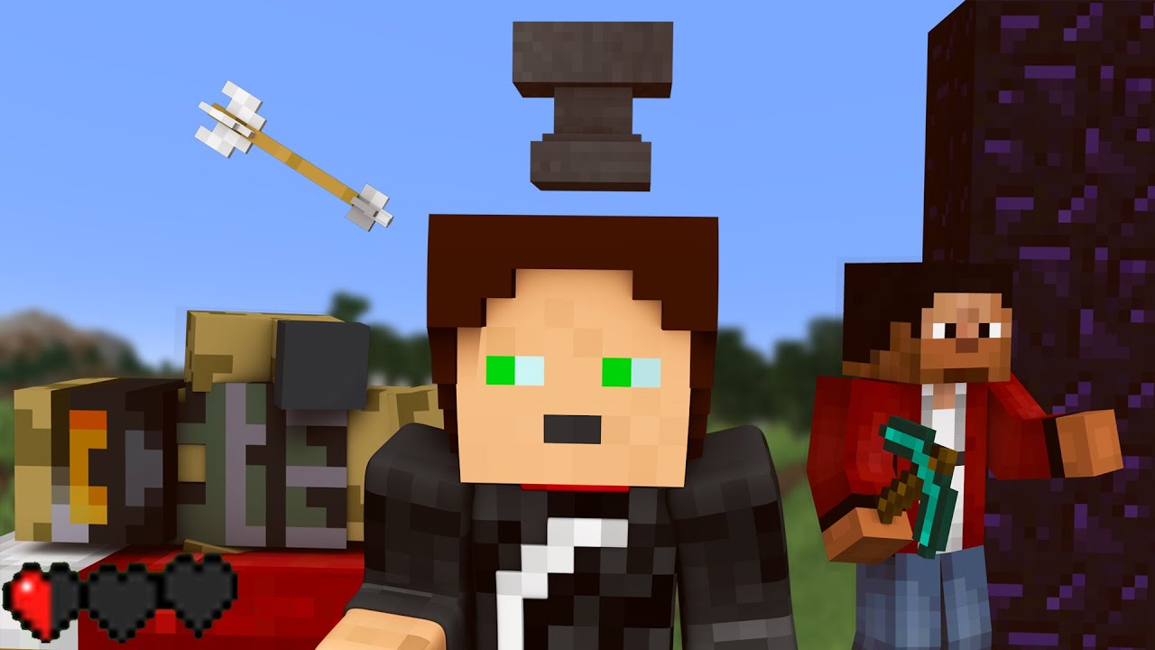 Jeg Skal Dø Først! - Døds Challenge m. Sjomi og Zagi - Dansk Minecraft 1.17.1