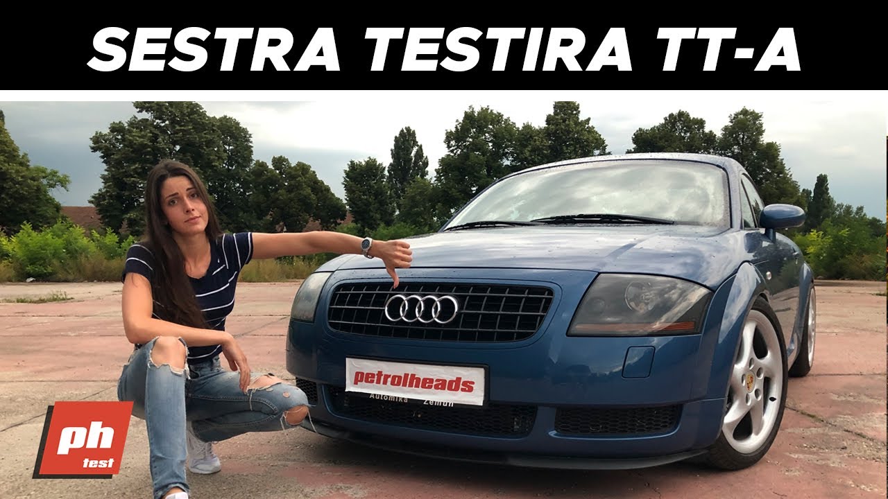 TIJANA TESTIRA MOJ AUDI TT! *Najbolja reakcija na ubrzanje!*