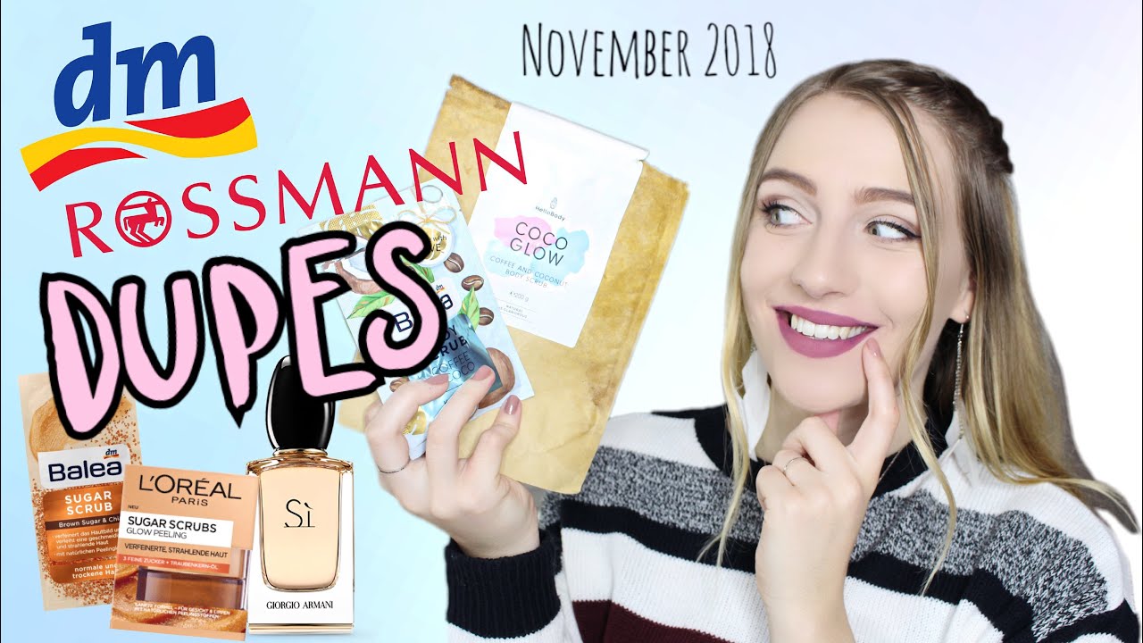DM UND ROSSMANN DUPES IM TEST November 2018 | Balea, HelloBody, Essence uvm. | Lubella