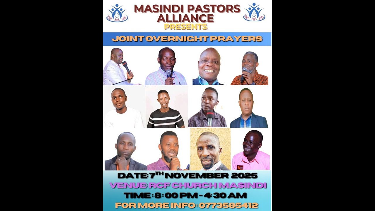 JOINT OVERNIGHT PRAYERS || PASTORS' ALLAINCE || RCF CHRUCH || 07TH - 11- 2025
