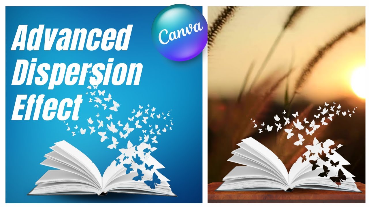 Canva Tutorial Photo Manipulation DISPERSION Effect