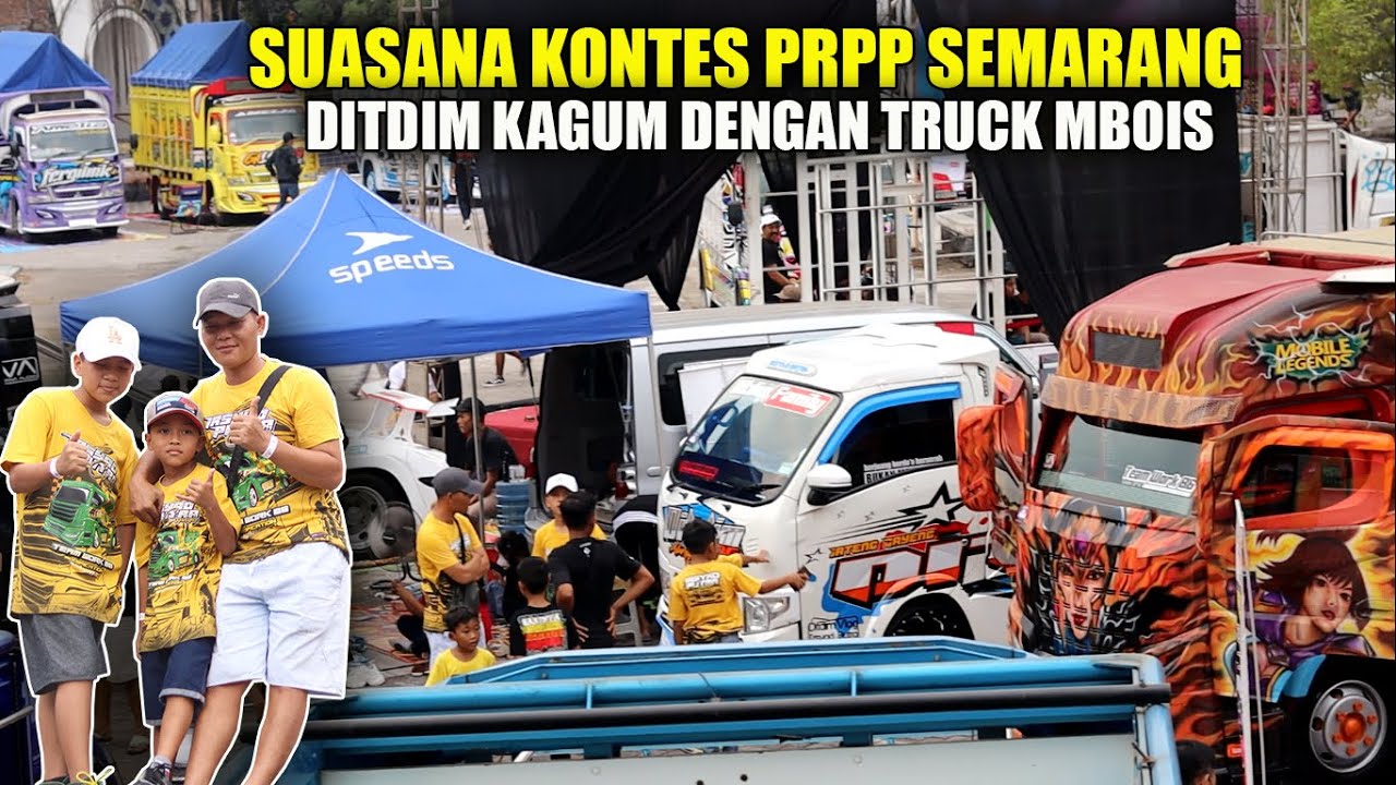 PERTAMA DITDIM IKUT DAN LIHAT KONTES TRUCK DI PRPP SEMARANG, DAN PENJURIAN TRAGA DITDIM