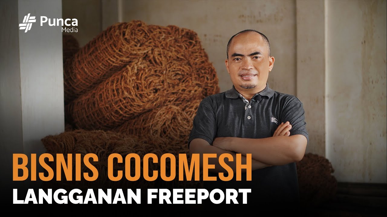 Riset Berbuah Manis Bisnis Cocomesh Olahan Sabut Kelapa Sudah 12 Tahun Bermitra Dengan PT. Freeport