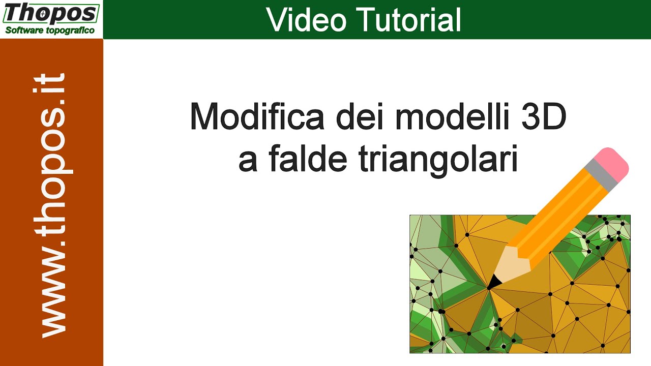 Modifica del modelli 3D a falde triangolari