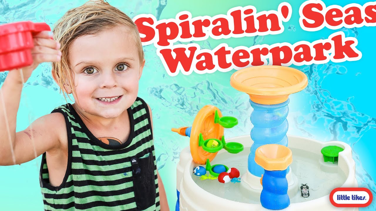 Little Tikes SPIRALIN' SEAS WATERPARK + See it in action!
