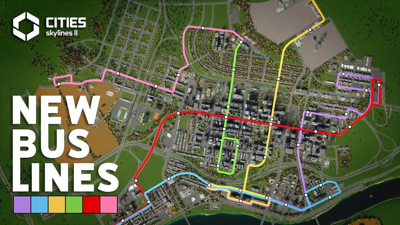 Designing the BEST Bus Network Ever! | Cities: Skylines II