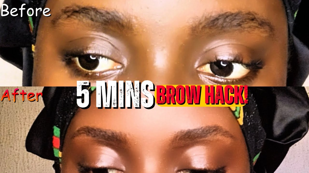 STOP OVERCOMPLICATING YOUR BROWS! 5 MINUTES BROW TUTORIAL 🔥