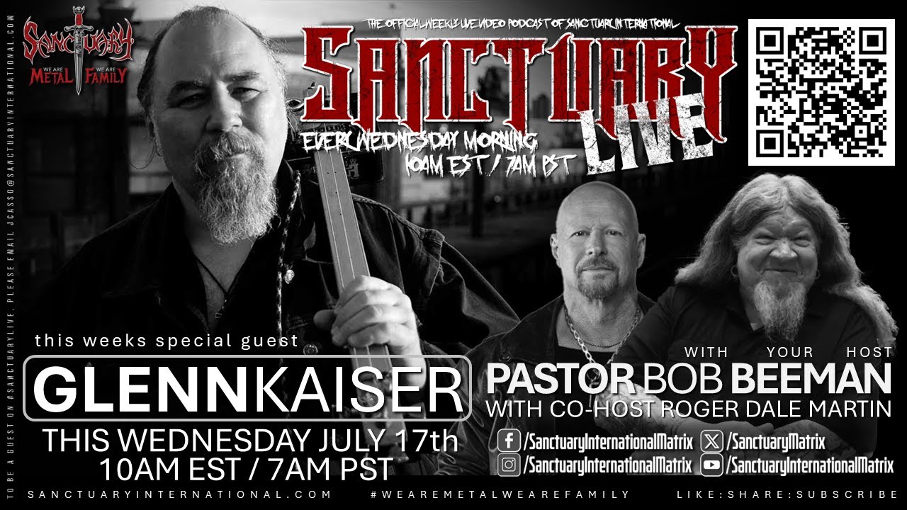 #SanctuaryLive with Iconic & Blues Legend GLENN KAISER!