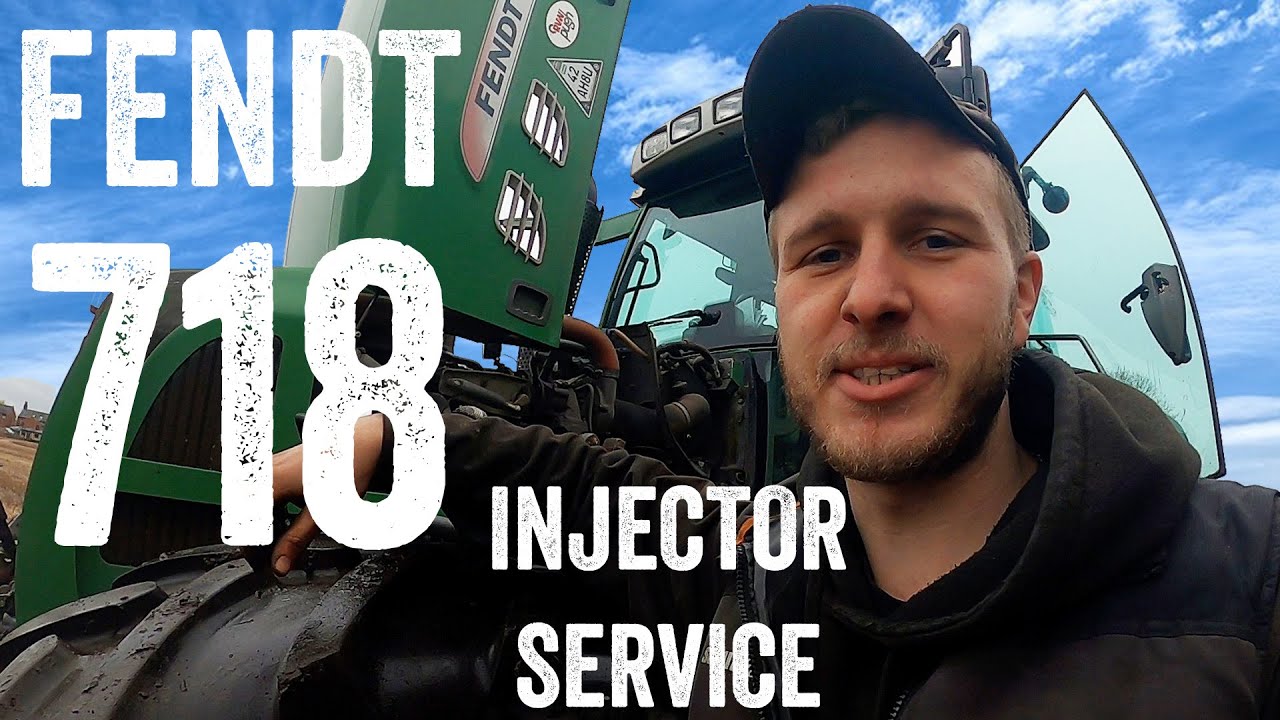 Servicing Injectors on Fendt 718 Tractor