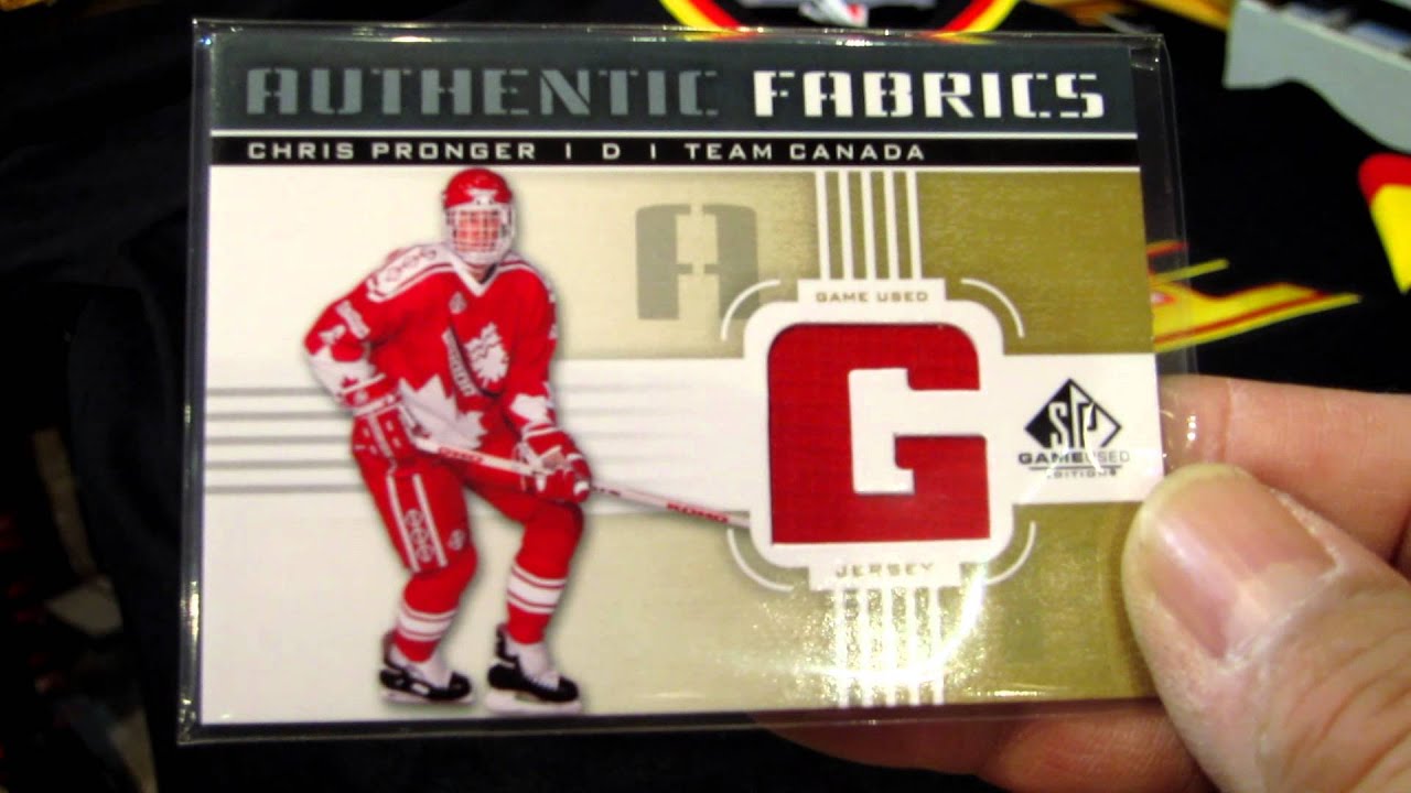2011-2012 UD Upper Deck SP Game Used Box Breaks and Review from Collectors Den