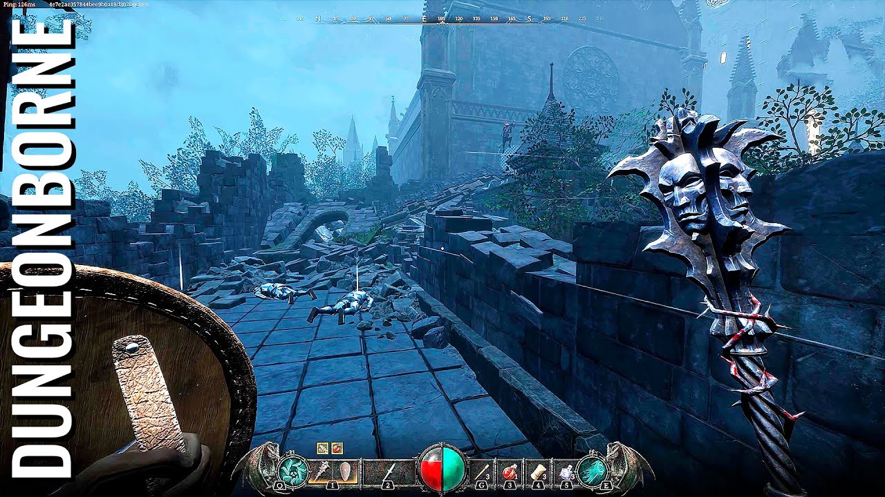 DEATH KNIGHT PVP Gameplay - Dungeonborne