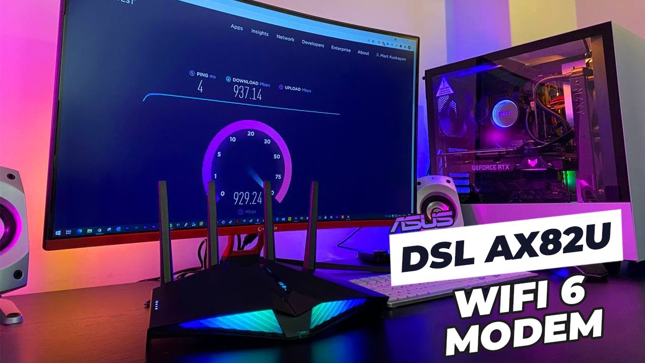 WİFİ 6 NEDİR? WİFİ 6 DESTEKLİ İLK OYUNCU MODEM ASUS DSL-AX82U İNCELEMESİ