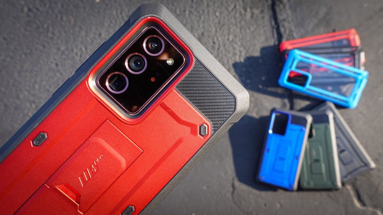 Samsung Galaxy Note 20 Ultra DROP TEST & REVIEW With Supcase Cases!