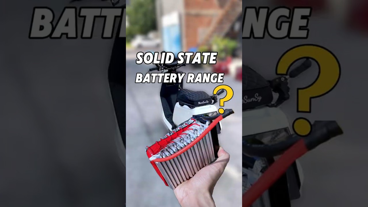 Solid-State Battery Range Tested!#shorts