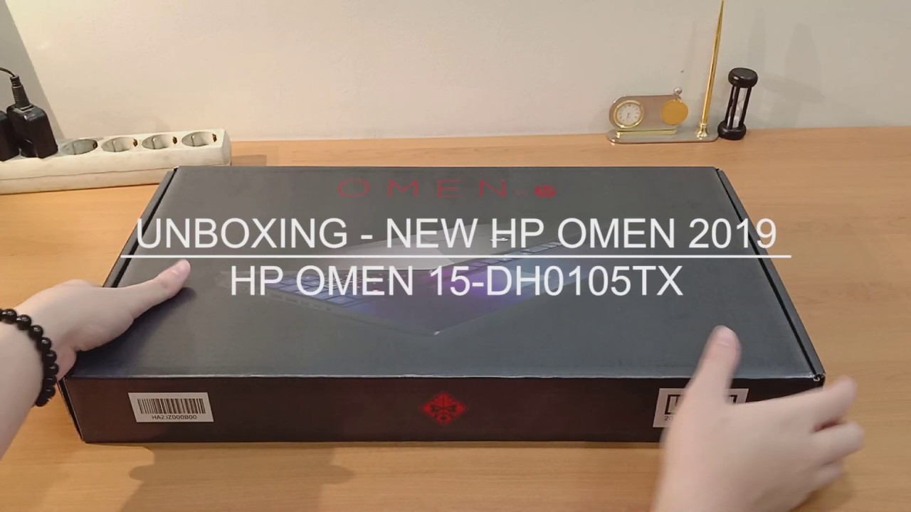 NEW HP OMEN 15-dh0105tx RTX 2060!! - Unboxing (2019)