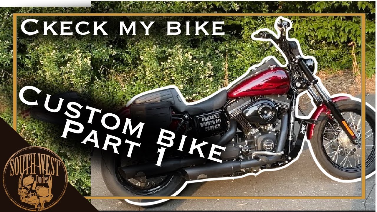 Check my Bike // Custom Harley Davidson Street Bob FXDB
