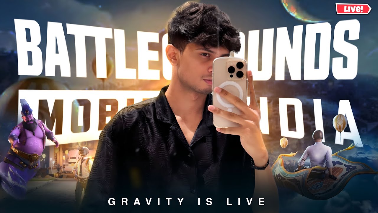 BGMI on iPhone 16 Pro - Gravity is LIVE