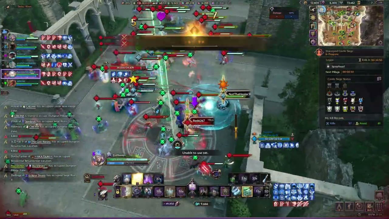 Throne And Liberty | no exploit no win | Oblivion NAW | RAIDER