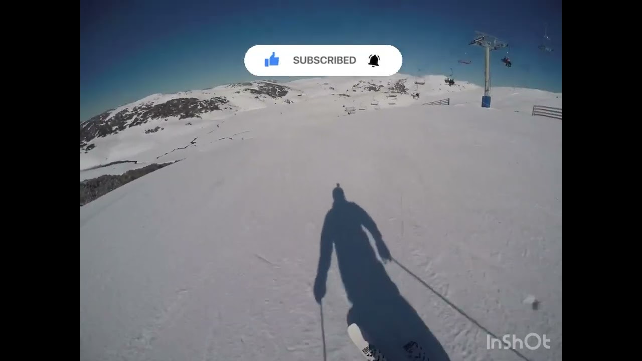 Skiing in Australia&rsquo;s No 1 ski resort. FALLS CREEK in Victoria.  #fallscreek #skiing #winter 