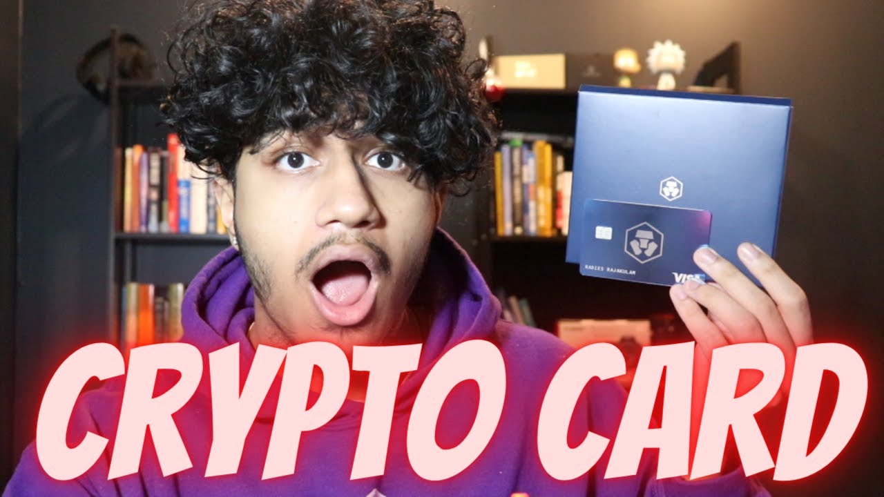 Unboxing my Crypto.com Visa Card! Cro Coin Card (Midnight Blue)