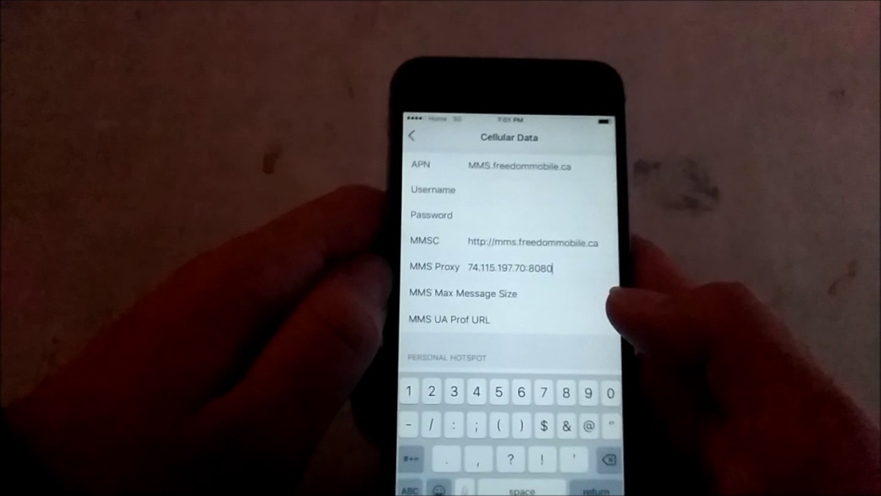 How to Setup any iPhone on Freedom Mobile, Fix Data not working and MMS not working