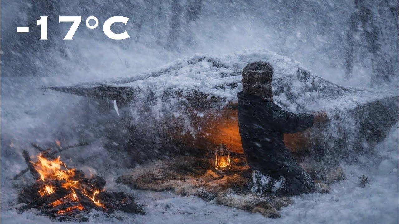 Trapped in &minus;17&deg;C Without a Tent or Sleeping Bag &mdash; Survival Against All Odds
