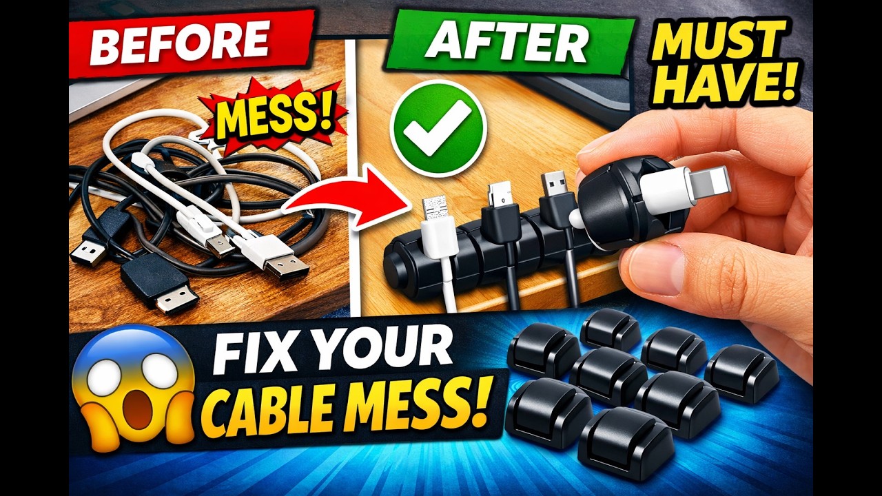 This Tiny Gadget FIXED My Cable Mess