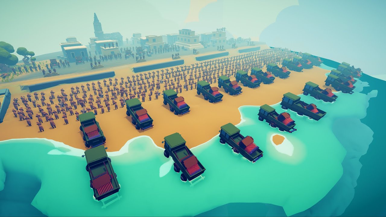 CAN SOVIET SOLDIERS HOLDD CITY? - Totally Accurate Battle Simulator TABS