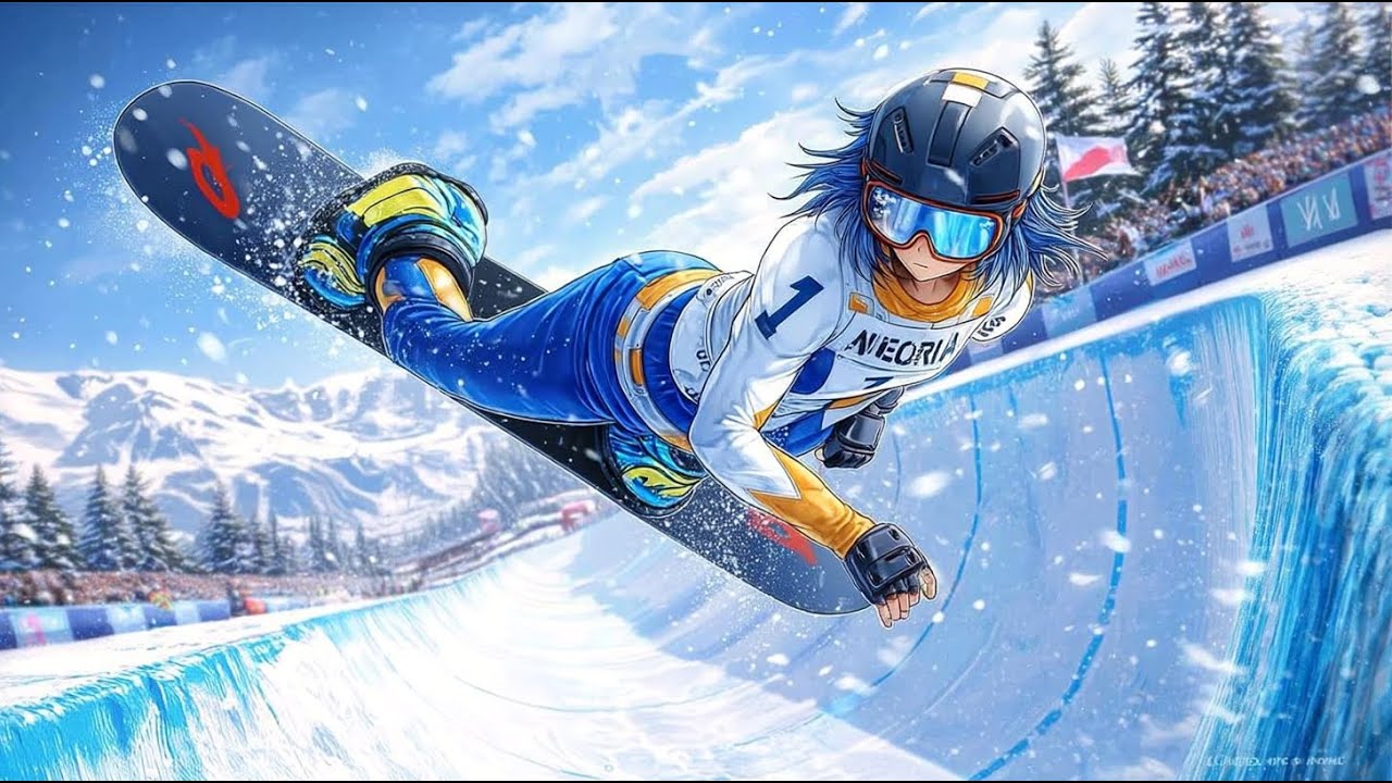💛A SHINING WORLD - The Winter Games Anime #aianime #neoria💛