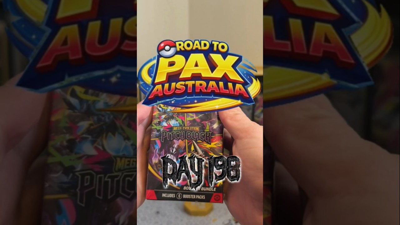 Pok&eacute;mon TCG pack opening Day 198 | Pitch Black Booster Bundle