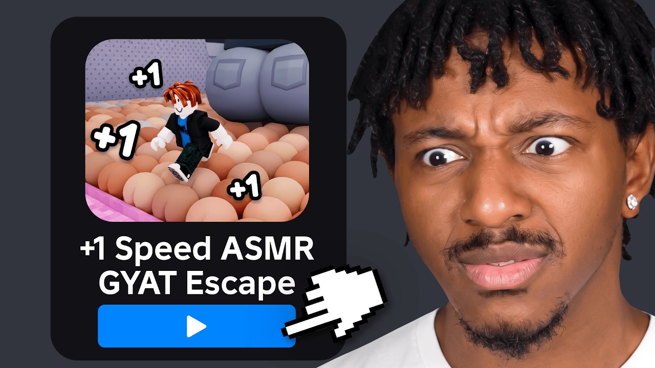 I Played FAKE Roblox +1 Speed Keyboard Escape Games!