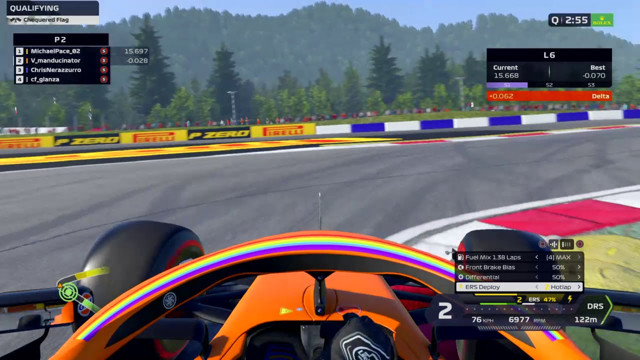 F1 2020 Austria Quali lap 1:02:606 NO ASSISTS