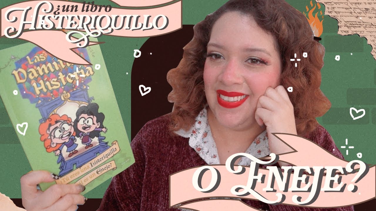 📗 ¿Un LIBRO HISTERIQUILLO o ENEJE? 🐮 @lasdamitashisteria LIBRO//Danie Lagunes 🍄