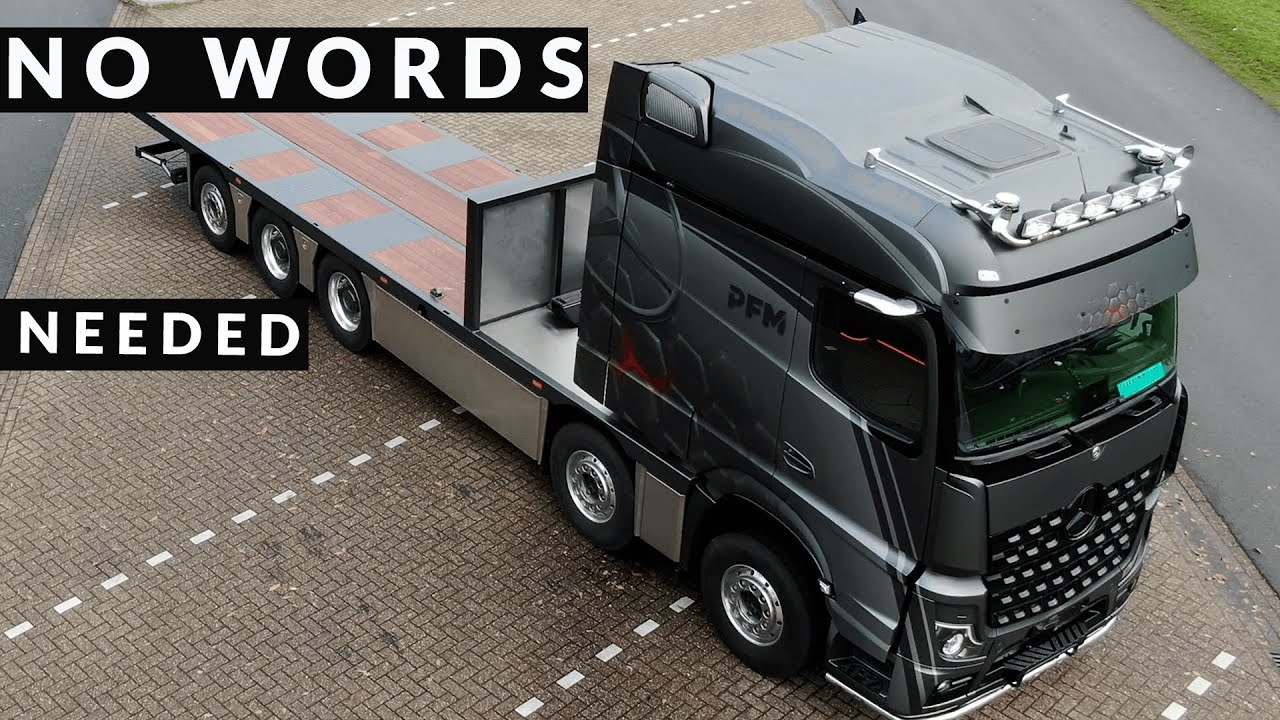 Rijden met mijn Mercedes AROCS naar Barneveld. Beelden interieur en rijdende vrachtwagen.