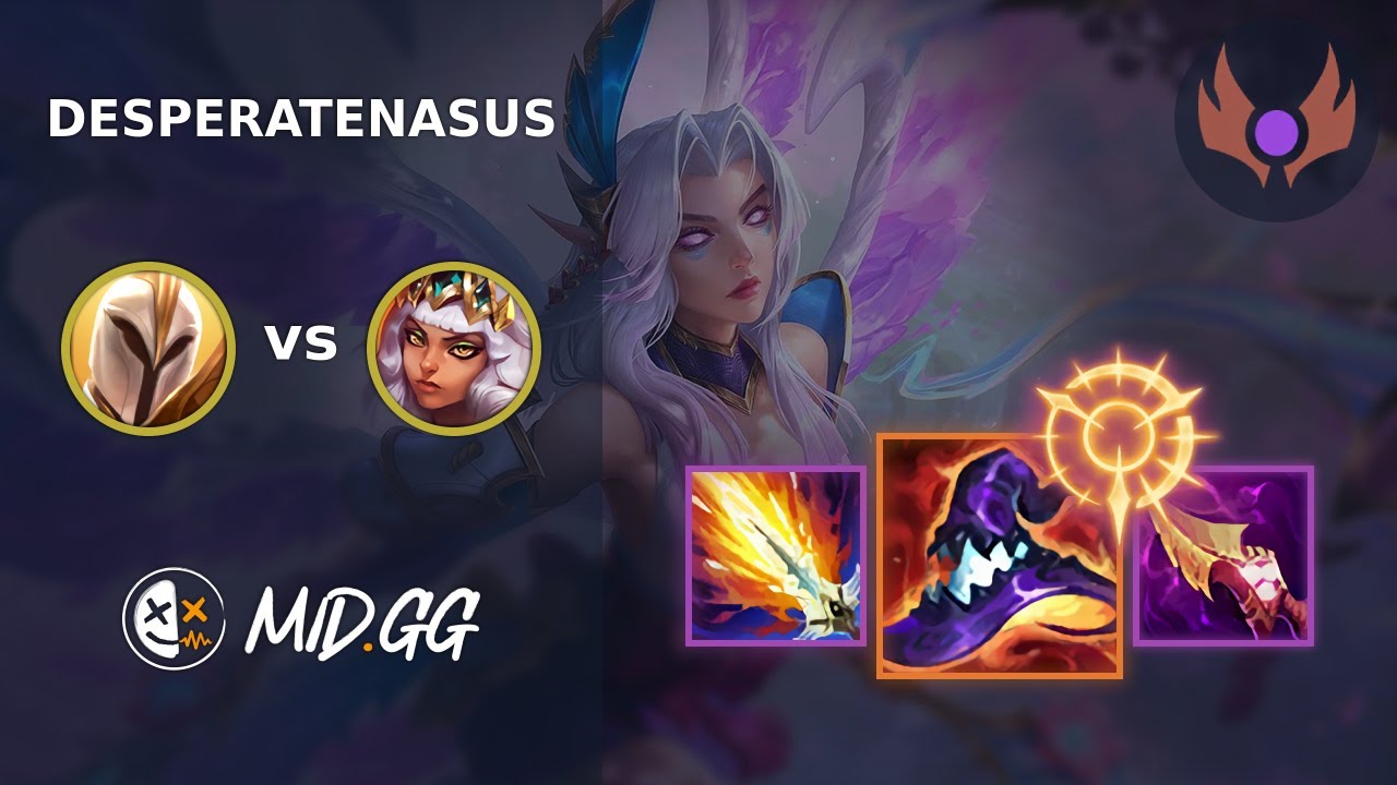 MID.GG: [ DesperateNasus ] Kayle MID vs Qiyana | EUNE MASTER | LOL Season 2025