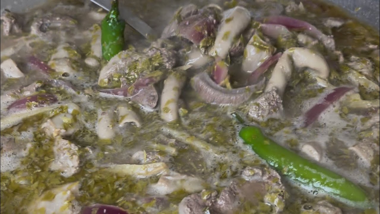 Pulutan (Beef Liver and Intestine)