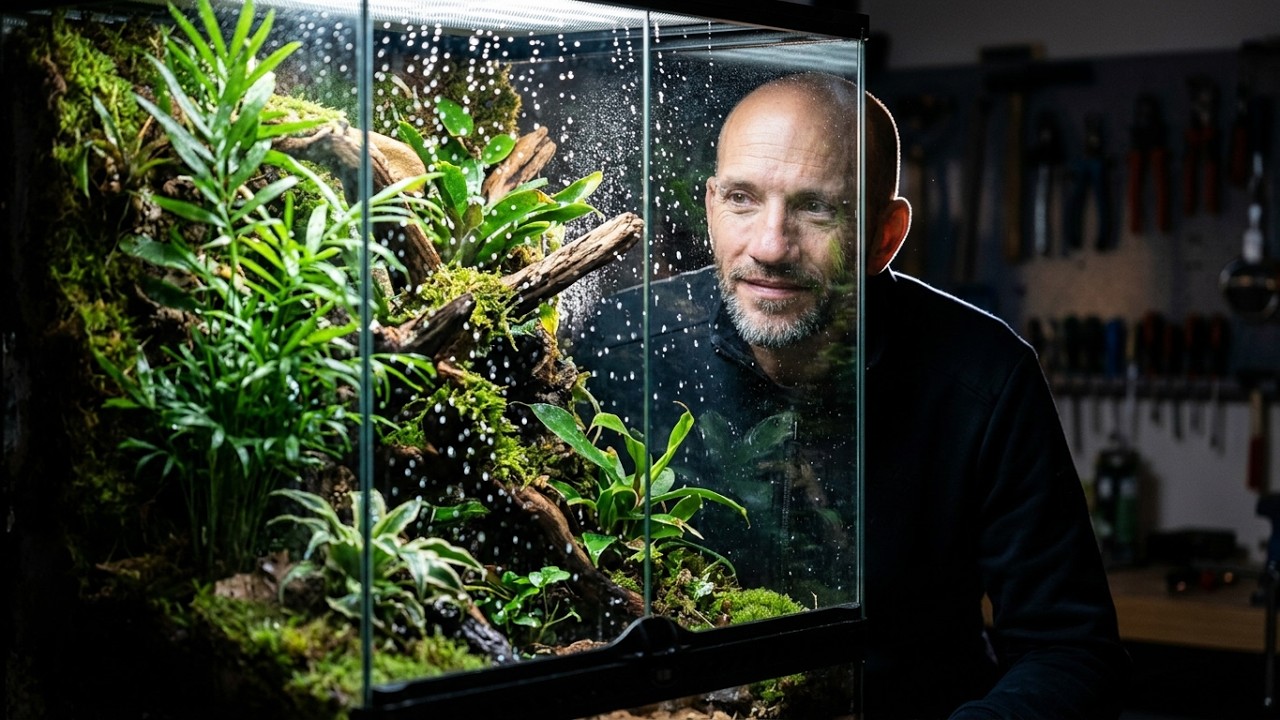 R&Eacute;ALISER UN TERRARIUM AVEC UN PLAFOND D'EAU - RAINFOREST