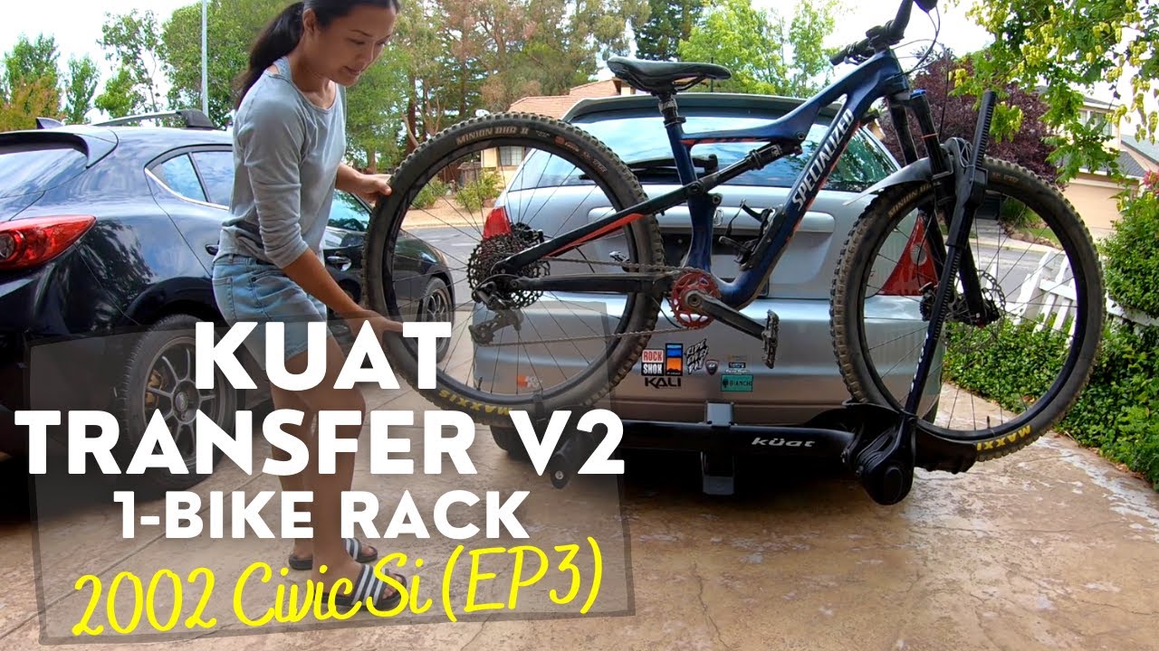 Ami's New Hitch Rack: Kuat Transfer V2 (1-Bike) - '02 Honda Civic Si EP3 @AmiEduardo