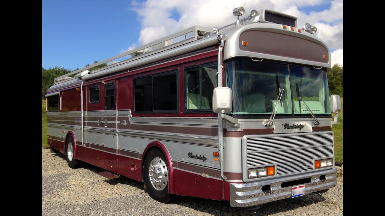 1988 BLUE BIRD WANDERLODGE FC-35SB SILVER EDITION MOTOR COACH RV CAMPER SOLD www.homesteadrv.net
