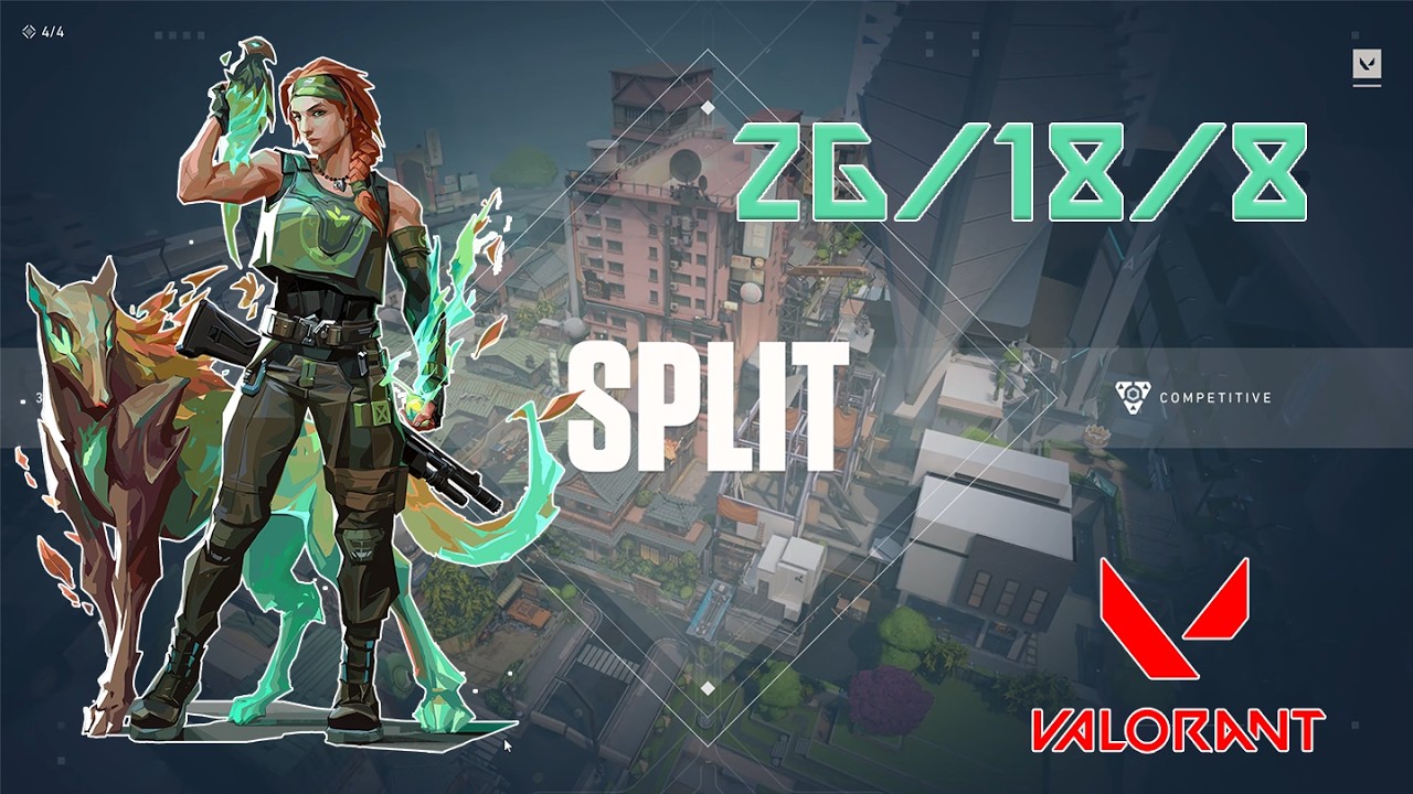 Valorant Gameplay No Commentary | Immortal | Skye - Split