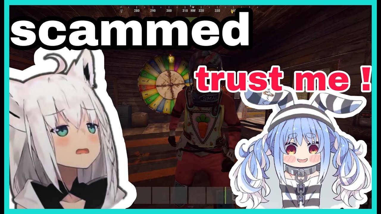 Fubuki Trust Pekora Word Without Any Doubt | Rust [Hololive/Eng Sub]