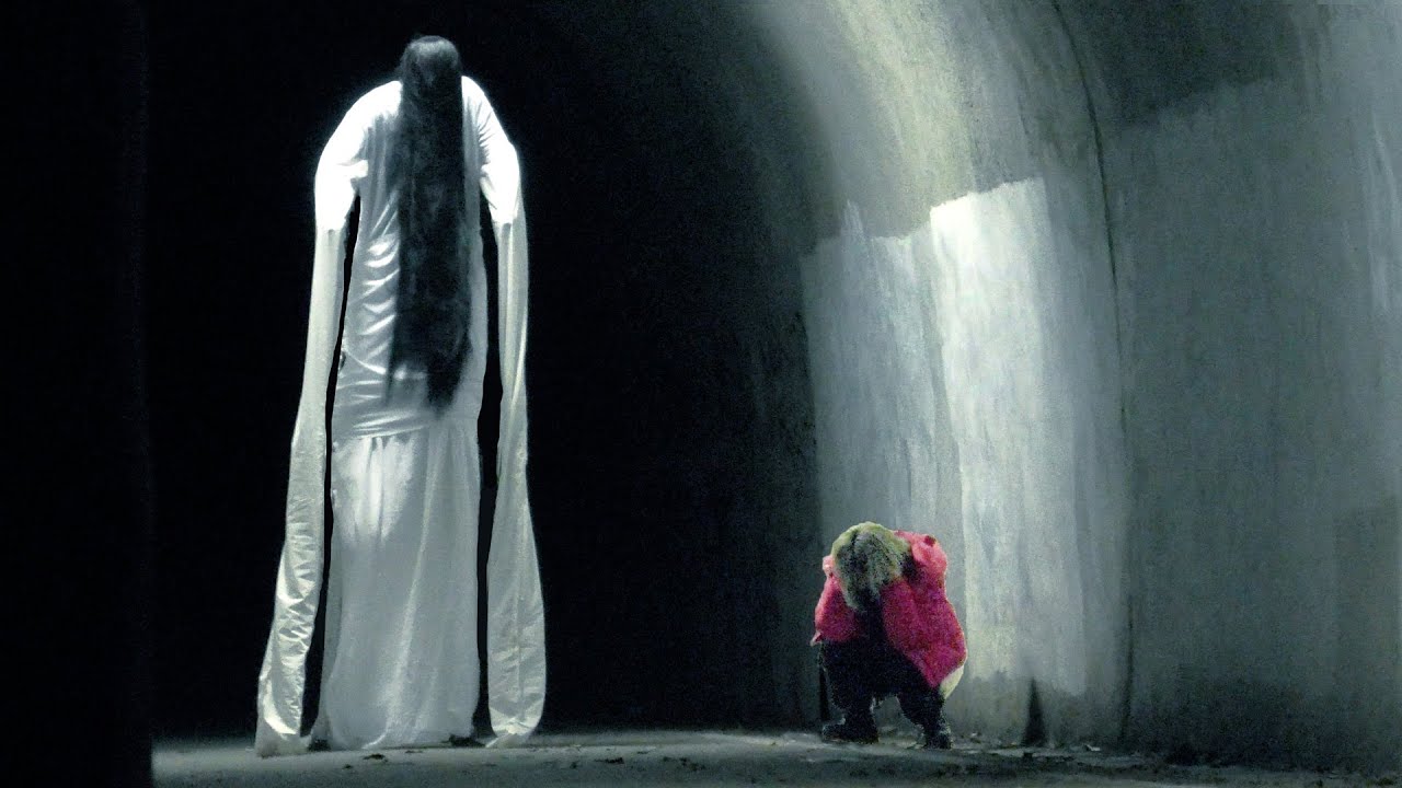 巨大貞子ドッキリ/Tallest Sadako Scary Prank in Japan