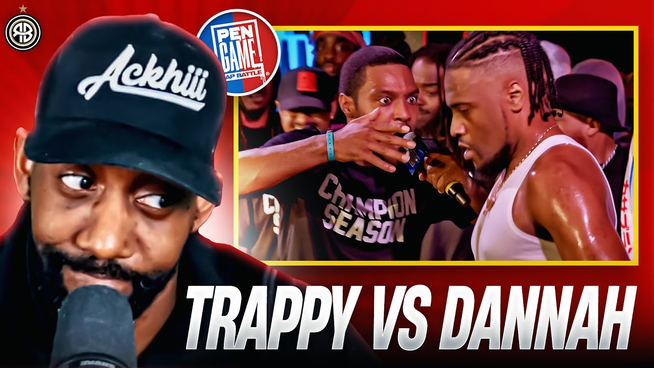 TRAPPY vs DAN DANNAH | PenGame Rap Battle 2025 | @RantsReacts